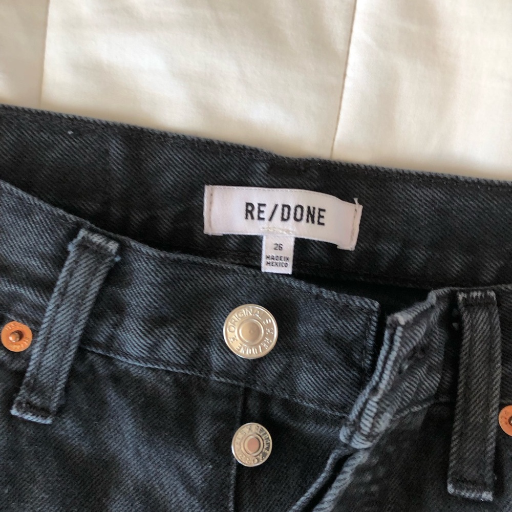 Re/Done High Rise Shorts - Picture 3 of 3